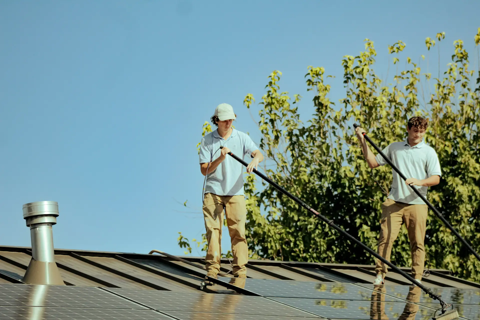 Professional window and exterior cleaning results
